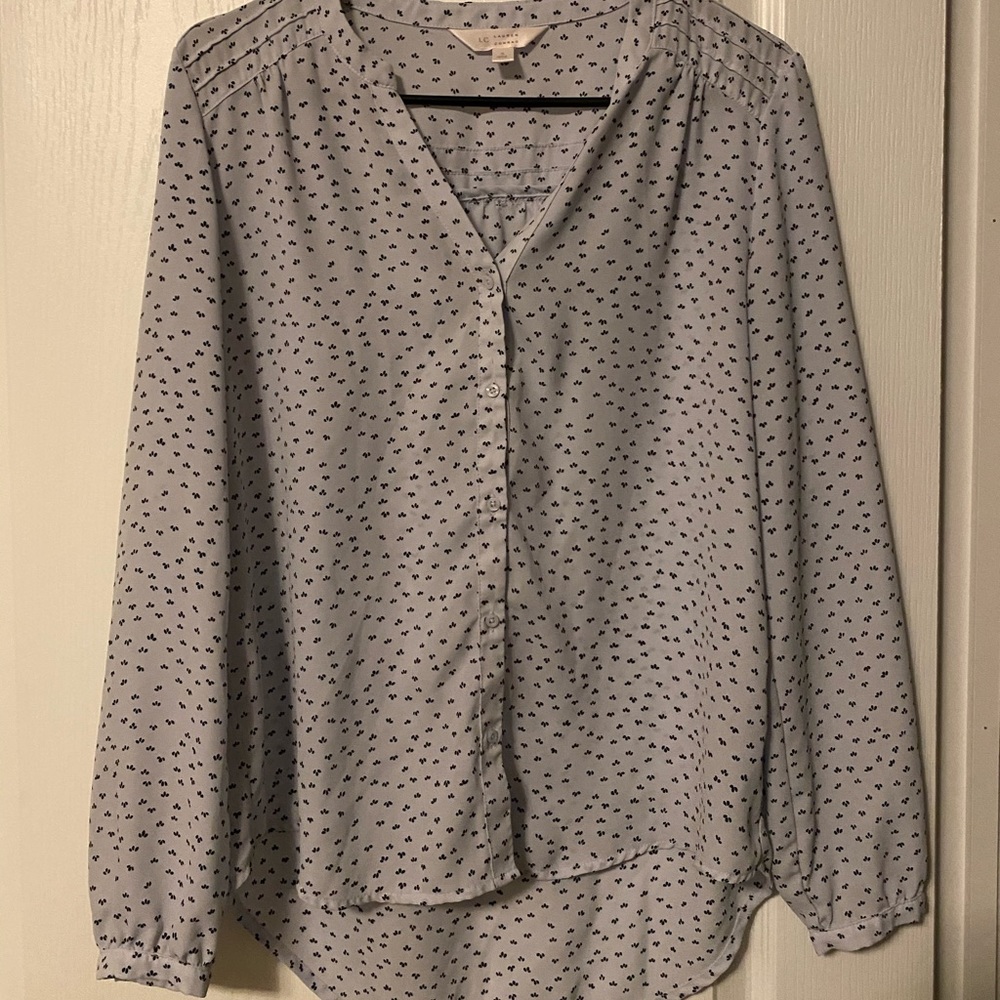 Cute professional top for spring!